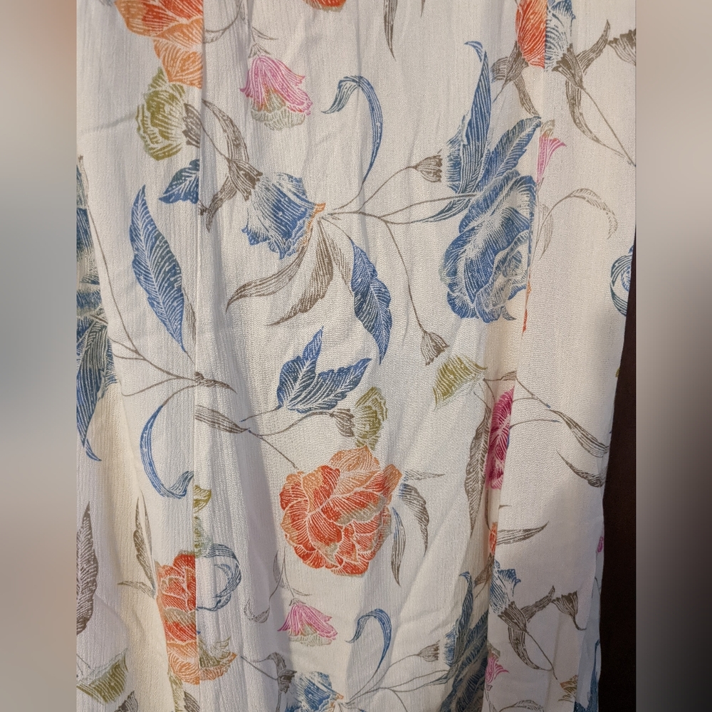 O'Neill Floral Print Wrap Dress-Medium-NWOT - Picture 4 of 4